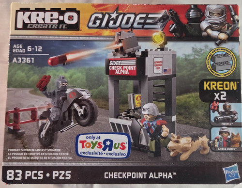 Joe hasbro kre kreo - kre-o,